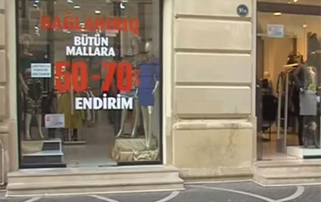 Bakıda mağazalar niyə bağlanır?