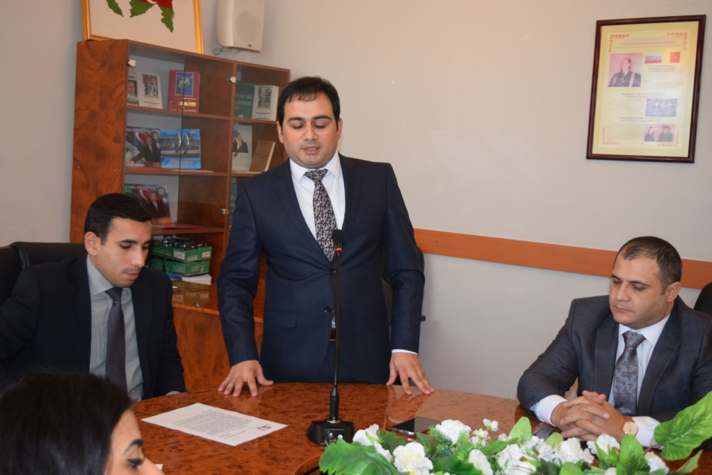 “Mənim ilk səsim” VİRTUAL TƏBLİĞAT MƏRKƏZİ (Election.az) layihəsi çərçivəsində növbəti maarifləndirici tədbir keçirilib