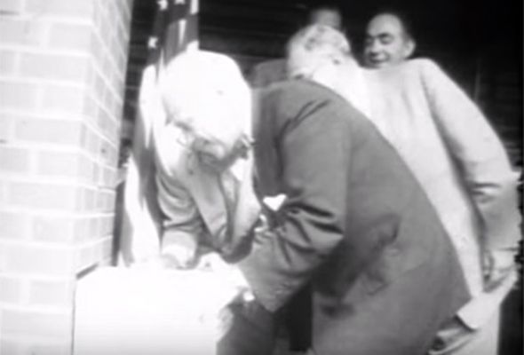 Amerikada xəstəxanın xarabalığında gələcək nəslə müraciət tapılıb