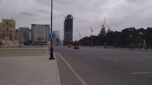 Bakının mərkəzi küçələrində hərəkət rejimi dəyişildi