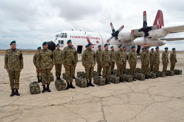 Azərbaycan sülhməramlıları Əfqanıstana yollandılar