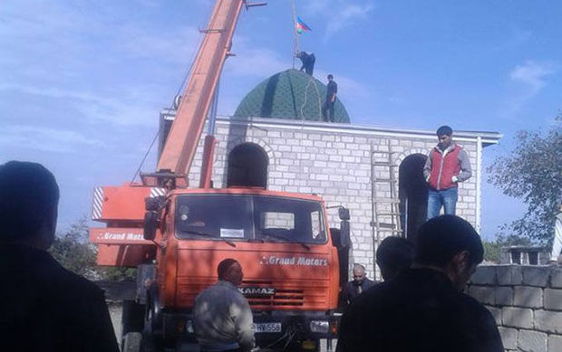 Şəmkirdə məscidin sökülməsinə rəsmi reaksiya