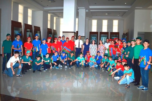 Nəsimi rayonunun “Gənc İlhamçıları” Quba şəhərinin qonağı olub