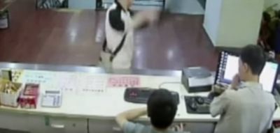 Kafeni elə hala saldı ki... - Komputerləri uçurdu