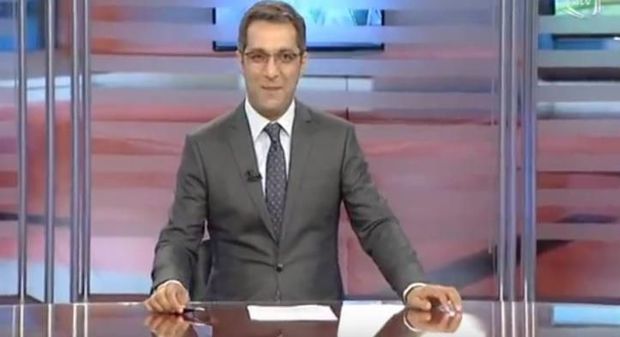 “ATV xəbər”in aparıcısını efirdə gülmək tutdu