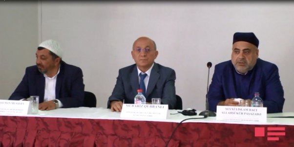 Zaqatalada Allahşükür Paşazadəvə Mübariz Qurbanlının  iştirakı ilə müşavirə keçirilib