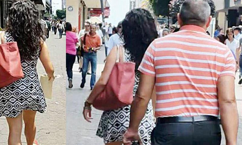 Küçədəki əxlaqsız kişi döyüldü