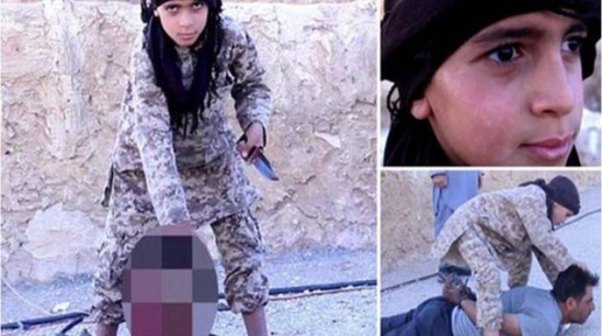 İŞİD-ə qoşulmuş uşağı görün nə günə qoydular