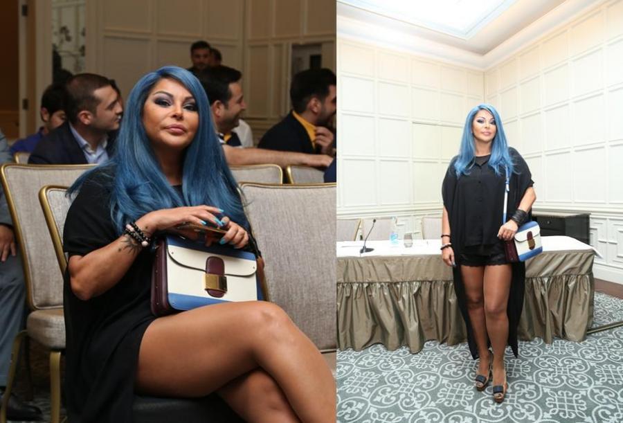 Aygün Kazımova - maraqlı imic, cazibədar libas