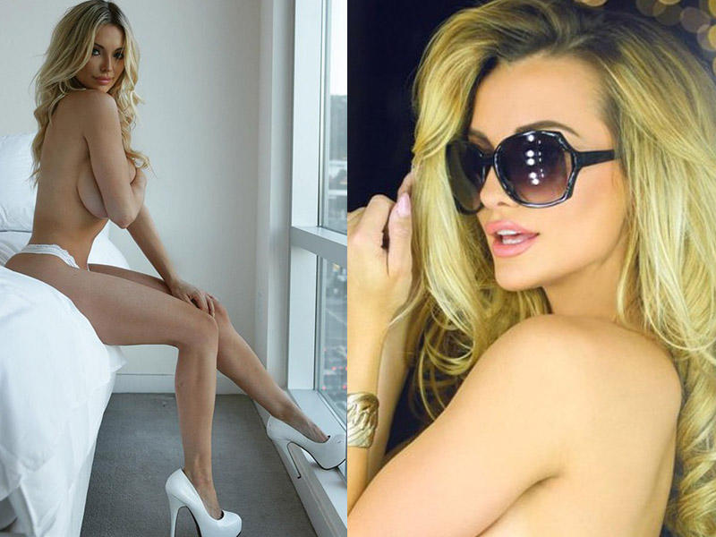 Amerikalı xanım vücudundan yararlandı