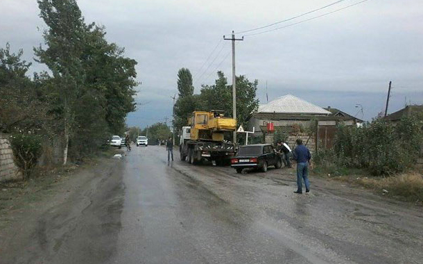 Sədr müavini qəzaya düşdü