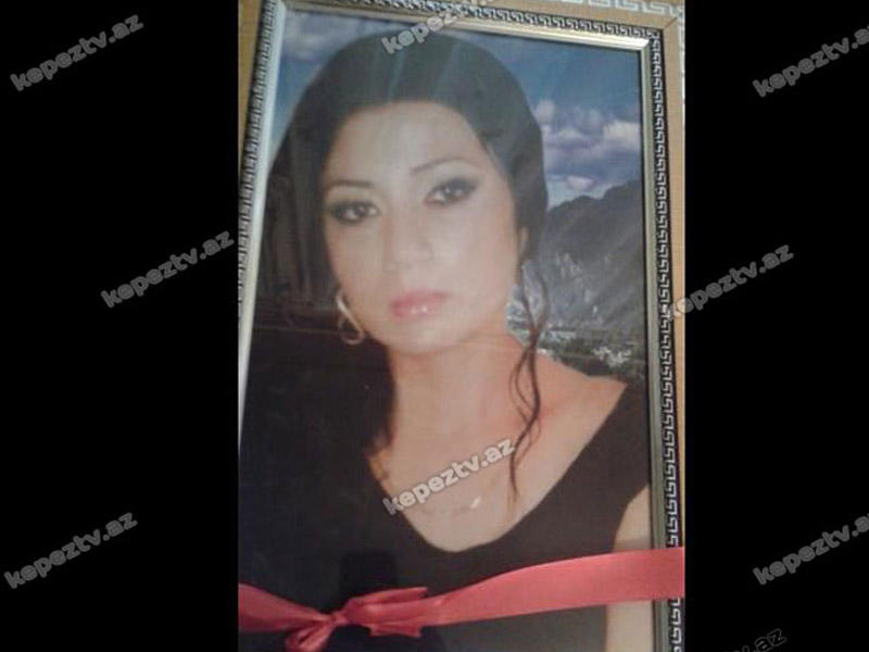 Qazaxda dəhşət: Körpəsinin gözü önündə anasını doğradı