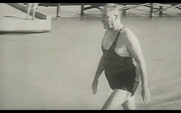 Atatürkün nadir görüntüləri-traktor sürür, dənizdə çimir,əylənir