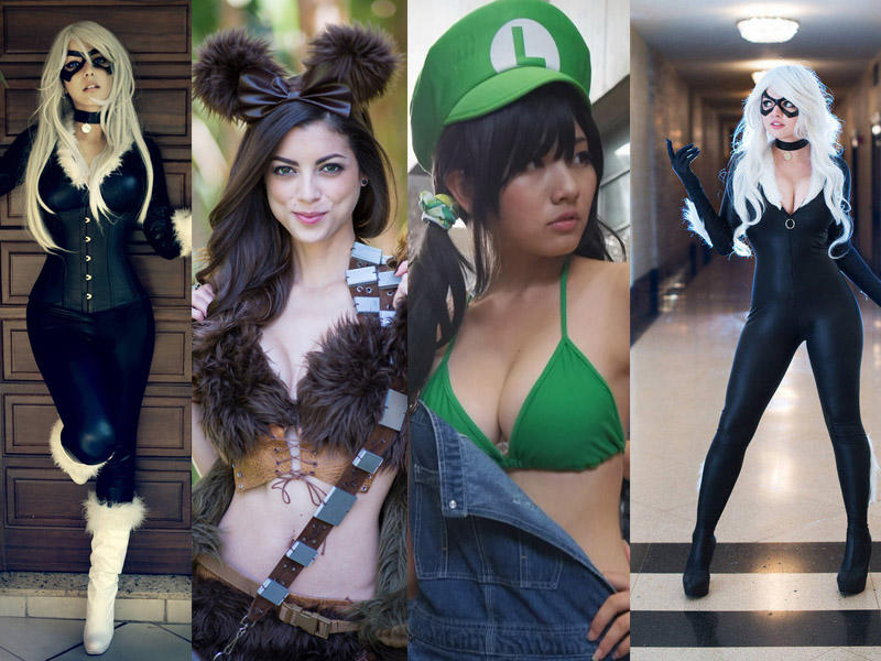 Kospleyin gözəl qızları