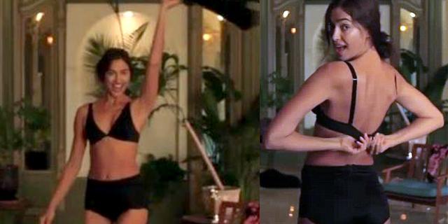 İrina Şeykdən gülməli striptiz şou