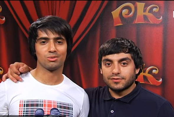 Azərbaycanlı oğlan erməni ilə eyni səhnədə