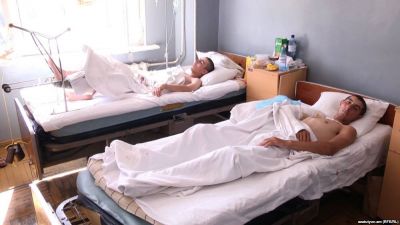 Azərbaycan ordusunun yaraladığı erməni əsgərlərinin son - görüntüləri