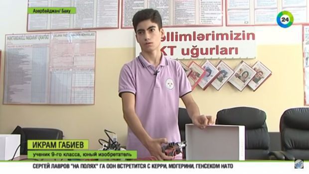 Bakılı məktəbli xərçənglə yeni mübarizə üsulu düşünüb