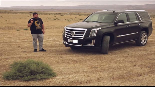 Erik Davidıçın Azərbaycanda test-drayvı