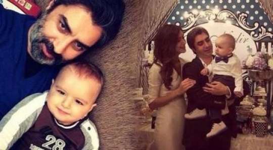 Polad Ələmdar oğlu ilə birlikdə