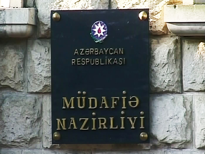 Azərbaycan Müdafiə Nazirliyindən Ermənistanla sərhəddəki vəziyyətlə bağlı