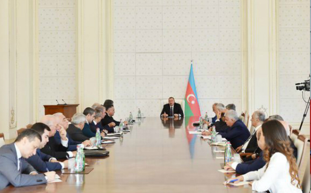 Ziya Məmmədov İlham Əliyevlə birgə tədbirdə