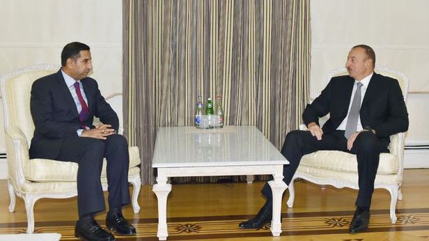 İlham Əliyev İraq səfiri ilə vidalaşdı