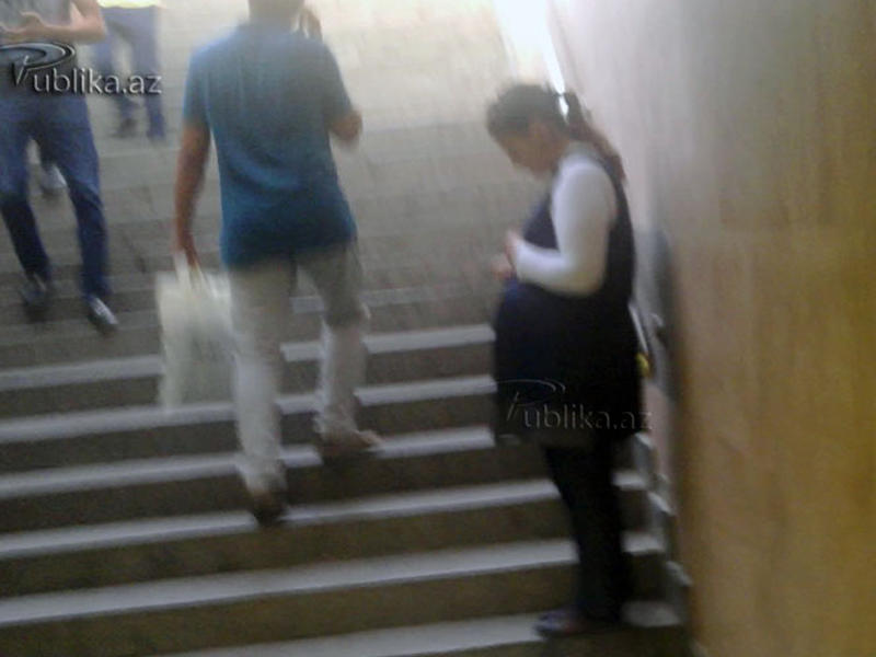 Bakıda hamilə qadını kim diləndirir?