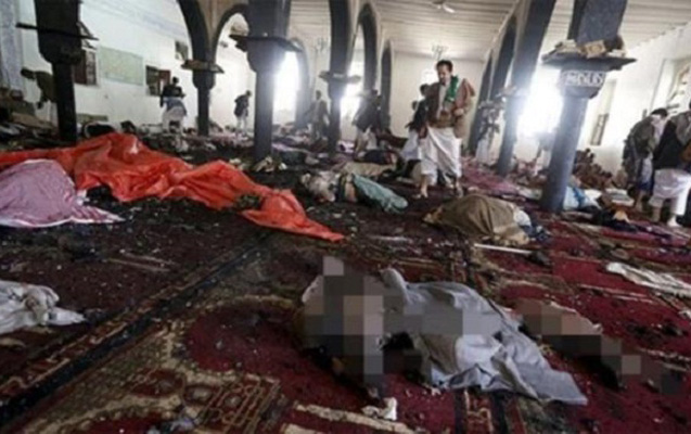 Axşam namazında məscid partladıldı