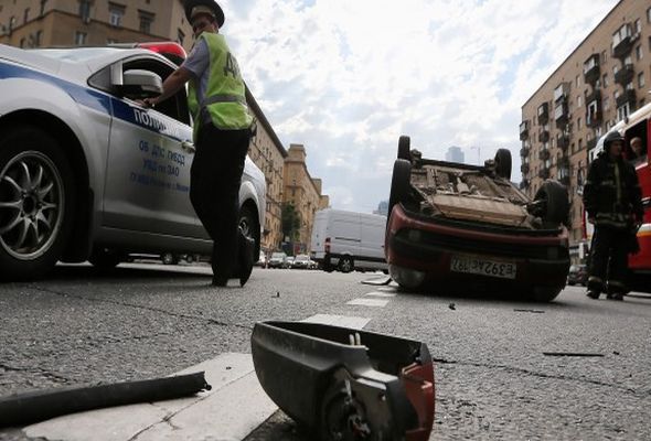 Moskvada sərxoş sürücü səkkiz adamı vurdu