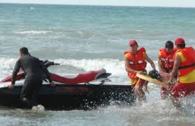 FHN dənizdə batan 2 nəfəri xilas etdi