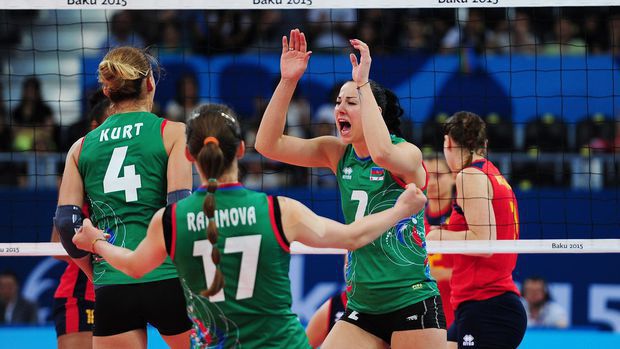 Voleybolçu qızlarımız qalib gəldilər