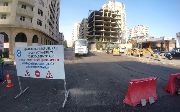 Bakıda küçə və prospekt bağlandı