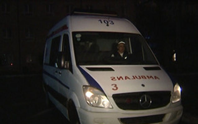 Yük maşını mikroavtobusla toqquşdu -