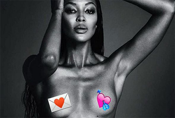 Naomi Kempbel feministləri dəstəkləmək üçün soyundu