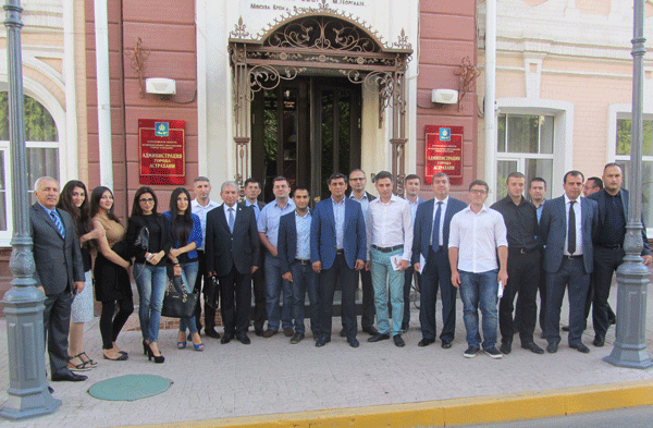 Azərbaycan nümayəndə heyəti l Xəzər media forumuna qatılıb