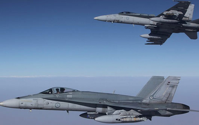 Avstraliya da İŞİD-i vurdu -