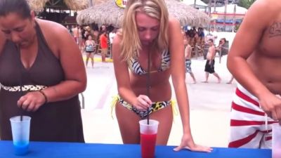 Yarışmada qızın beyni 