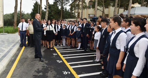 Prezident: Bakıda təmirsiz məktəb qalmayacaq