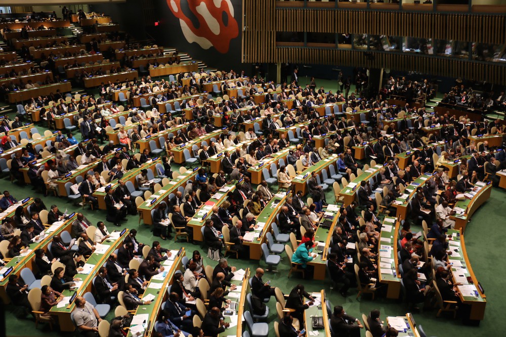 Azərbaycanın BMT yanında daimi nümayəndəliyinin birinci katibi Xocalı soyqırımına dair çıxış edib