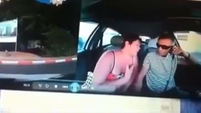 Qadın taksi sürcüsünə nələr etdi, nələr... -