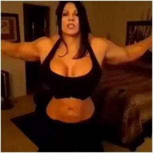 Kişilərin gücünə həsəd apardığı qadın -