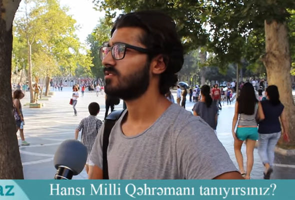 Azərbaycanlılar Milli Qəhrəmanları haqqında nə bilirlər? – VİDEOSORĞU