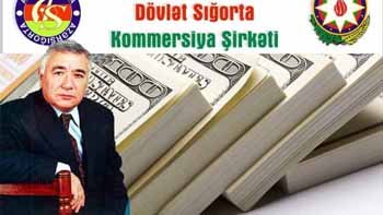 Dövlət Sığorta Kommersiya Şirkətinin idarə heyətinin sədrindən 20 minlik