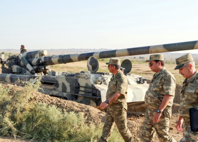 Zakir Həsənov poliqonda