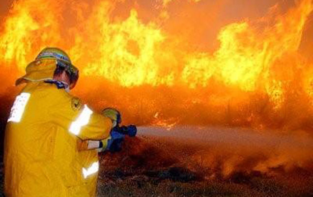 Qovlarda güclü yanğın