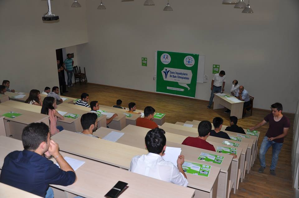 Gənc inşaatçıların İlk Bakı Olimpiadası çərçivəsində növbəti tədbir keçrilib