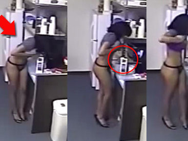 Katibə öz müdürünə kofenin südünü təbii verdi