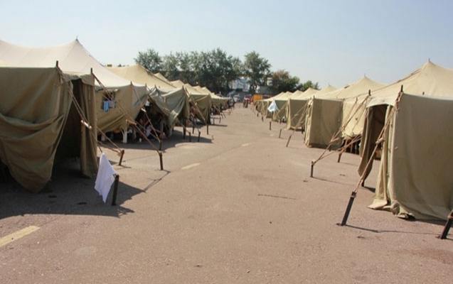 Şəki sakinləri çadırlarda gecələyəcəklər