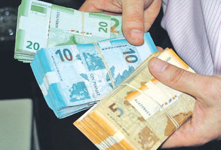 Manatın bu günə olan rəsmi məzənnəsi